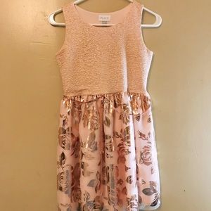 Pretty pink floral dress